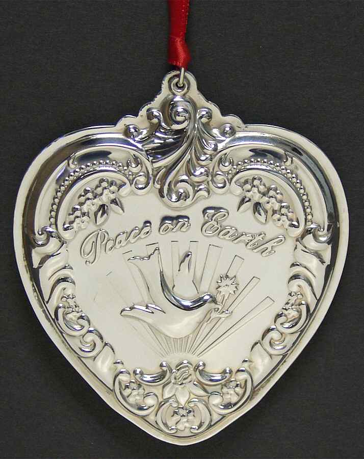 Grande Baroque Heart 2000-Peace On Earth - Boxed by Wallace Silver-1