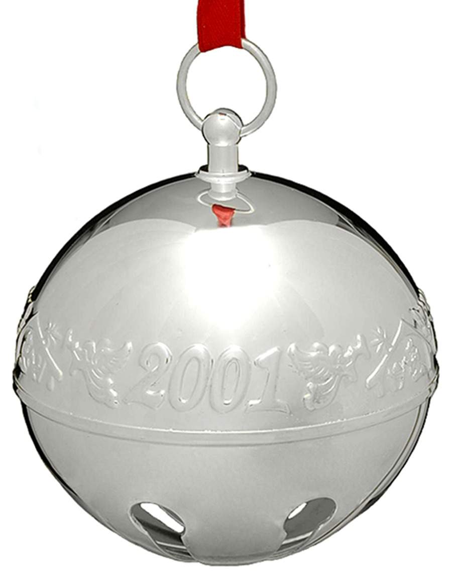 Sleigh Bell-Silverplate Ornament Christmas Characters - No Box by Wallace Silver-1