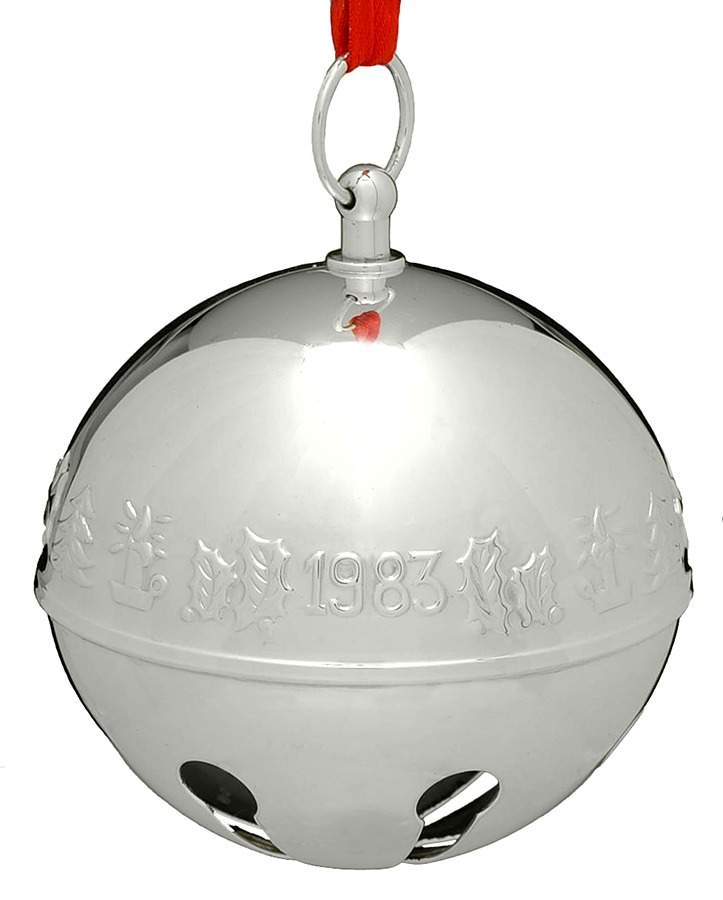 Sleigh Bell-Silverplate Ornament Christmas Candle - No Box by Wallace Silver-1