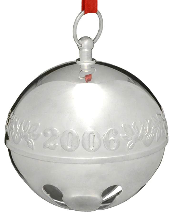 Sleigh Bell-Silverplate Ornament Doves Of Peace - No Box by Wallace Silver-1