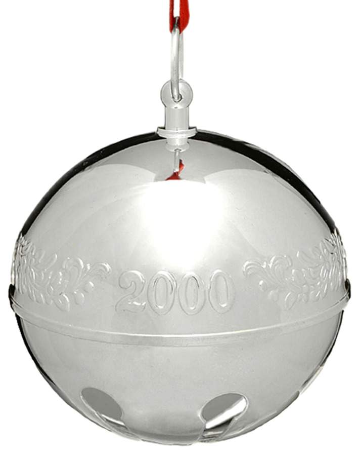 Sleigh Bell-Silverplate Ornament 30th Anniversary - No Box by Wallace Silver-1