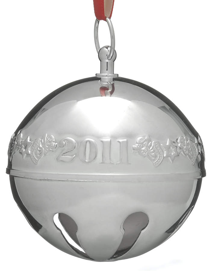 Sleigh Bell-Silverplate Ornament Angels - No Box by Wallace Silver-1