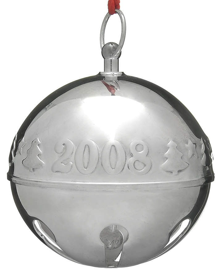 Sleigh Bell-Silverplate Ornament Trees - No Box by Wallace Silver-1