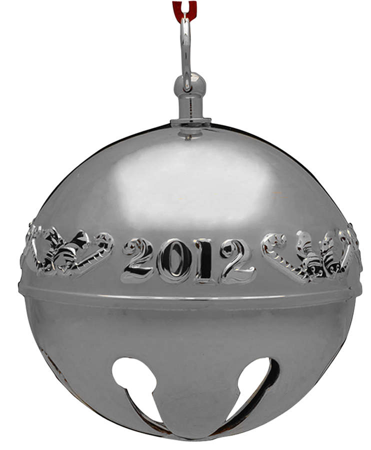 Sleigh Bell-Silverplate Ornament Candy Canes And Bells - No Box 42 by Wallace Silver-1