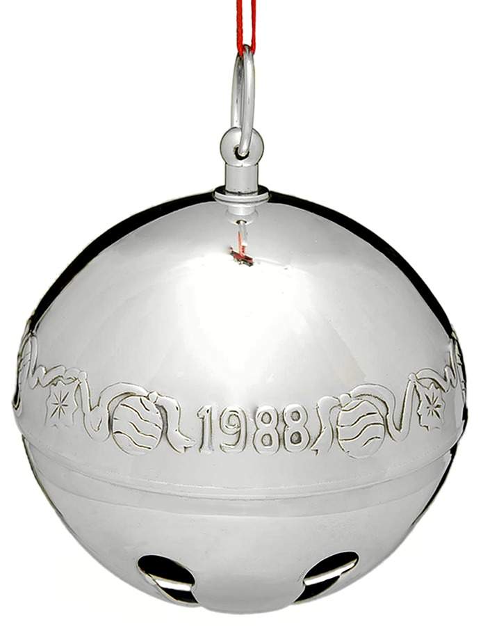 Sleigh Bell-Silverplate Ornament Holiday Bells & Medallions - No Box by Wallace Silver-1