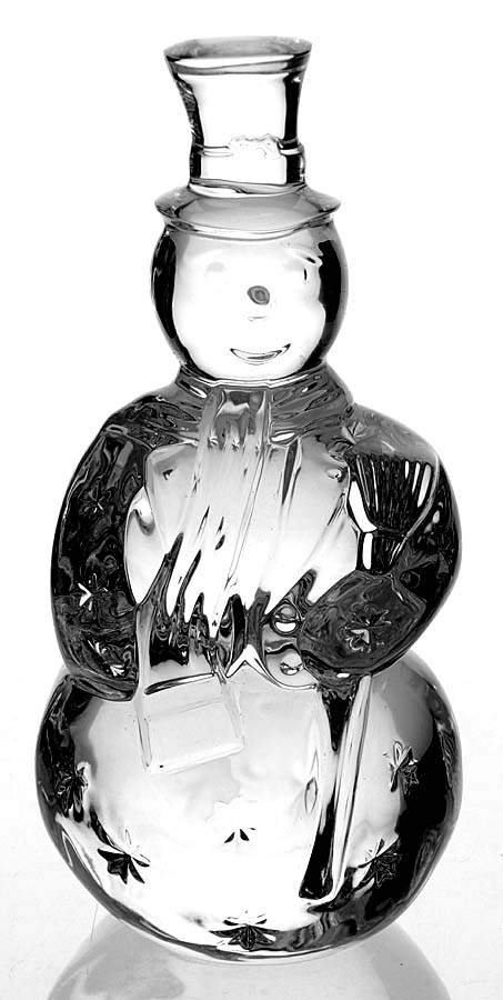 Waterford Crystal Figurine Snowman - No Box by Waterford Crystal-1