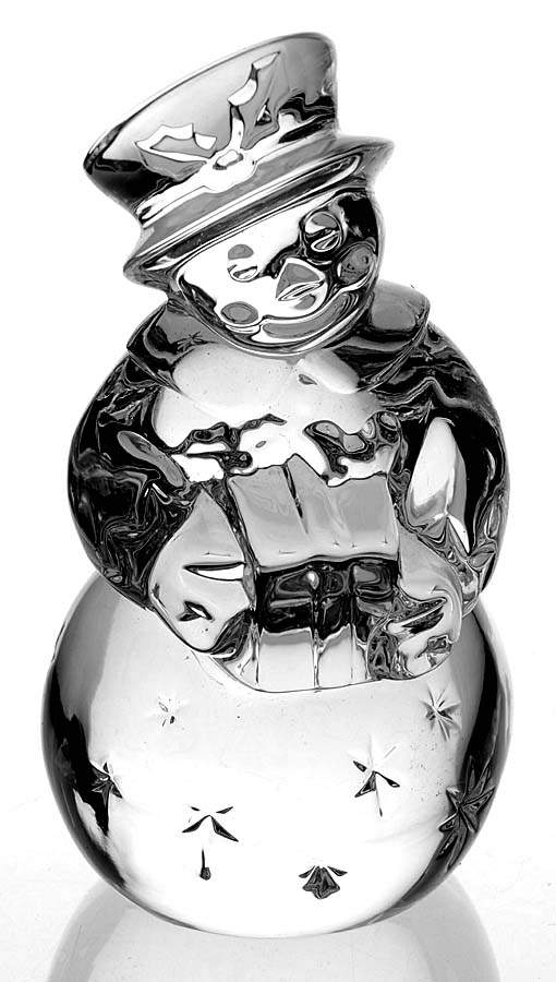 Waterford Crystal Figurine Snow Woman - Boxed by Waterford Crystal-1