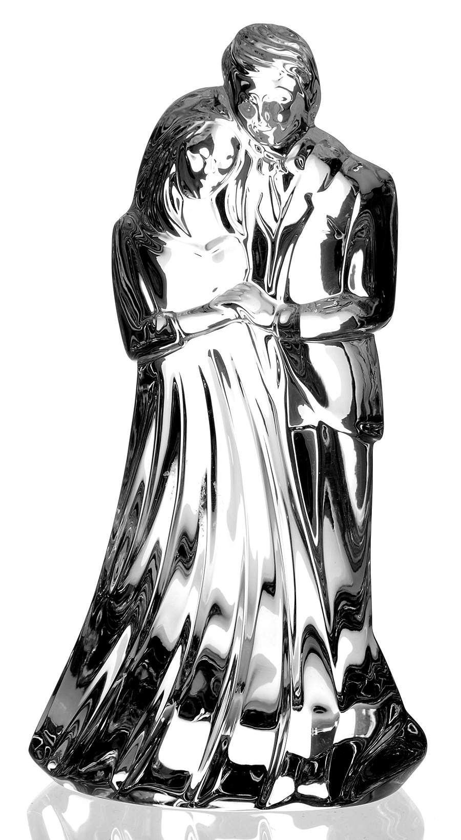 Waterford Crystal Figurine Bride And Groom - Boxed by Waterford Crystal-1