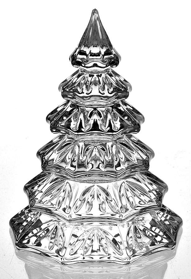 Waterford Crystal Figurine Christmas Tree-Clear - No Box by Waterford Crystal-1