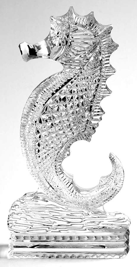 Waterford Crystal Figurine Seahorse - Boxed by Waterford Crystal-1