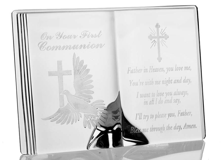 Waterford Crystal Figurine Holy Communion Book - Boxed by Waterford Crystal-1
