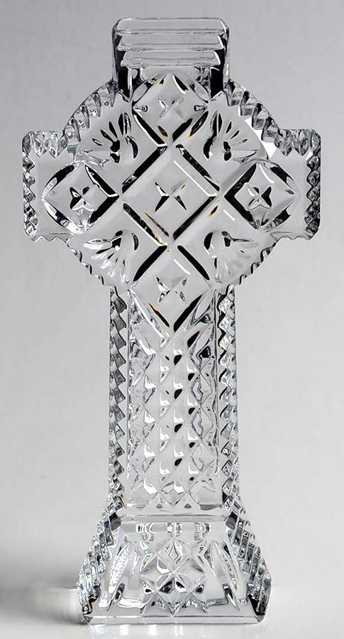 Waterford Crystal Figurine Celtic Cross-Waterford Mark - Boxed by Waterford Crystal-1