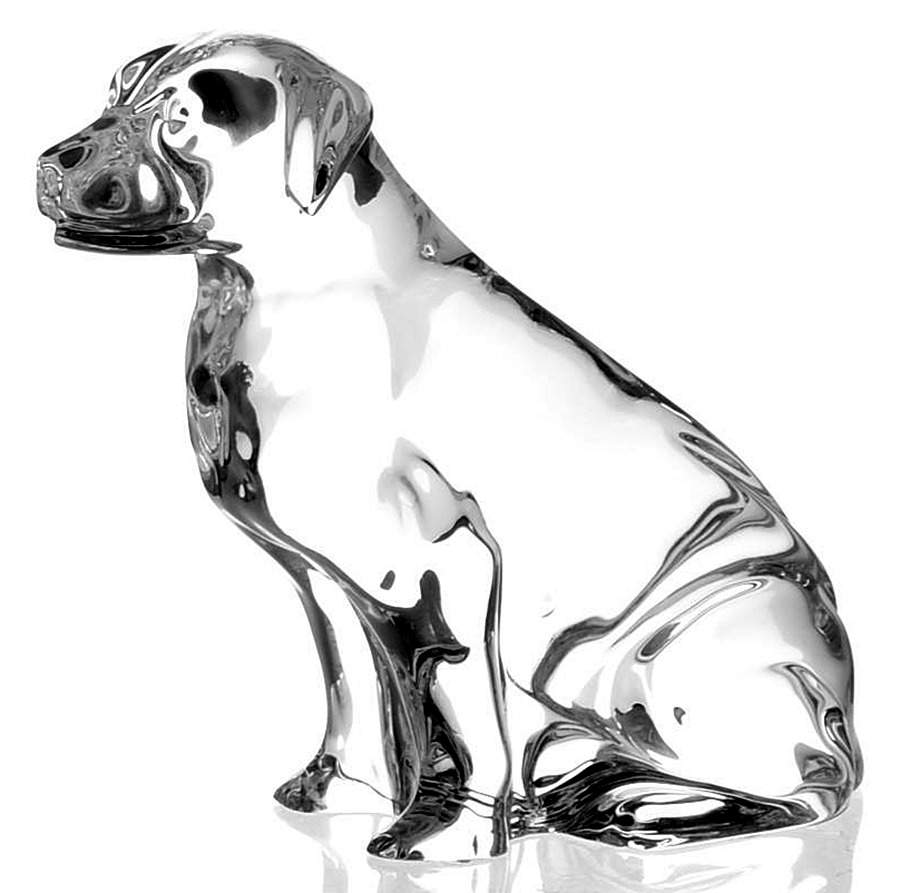 Waterford Crystal Figurine Labrador Retriever - Boxed by Waterford Crystal-1