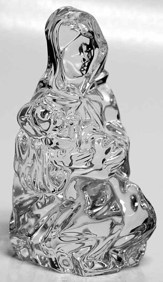 Waterford Crystal Figurine Madonna  And Child - Boxed by Waterford Crystal-1