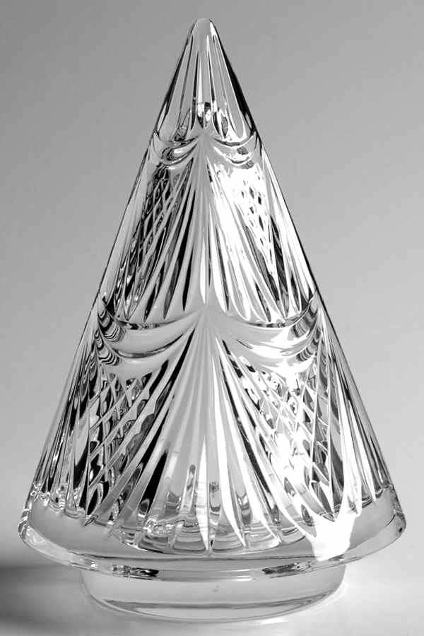 Waterford Crystal Figurine Holiday Tree W/ Tea Light - No Box by Waterford Crystal-1