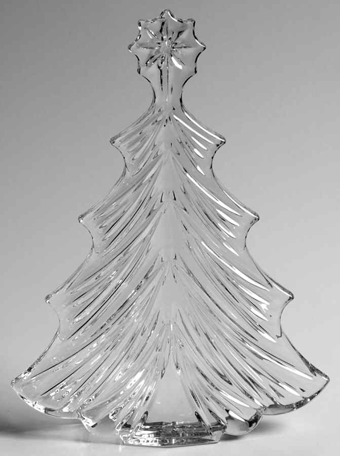 Waterford Crystal Figurine Christmas Tree-Clear-Flat - Boxed by Waterford Crystal-1