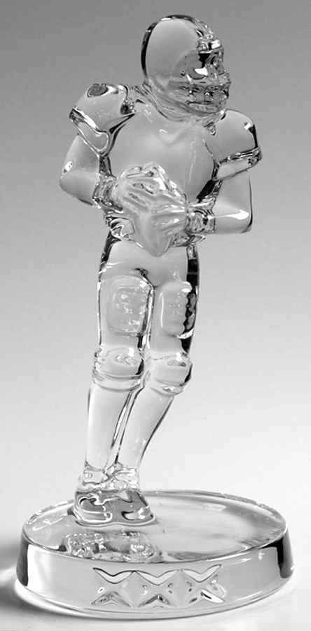 Waterford Crystal Figurine Football Player - Boxed by Waterford Crystal-1