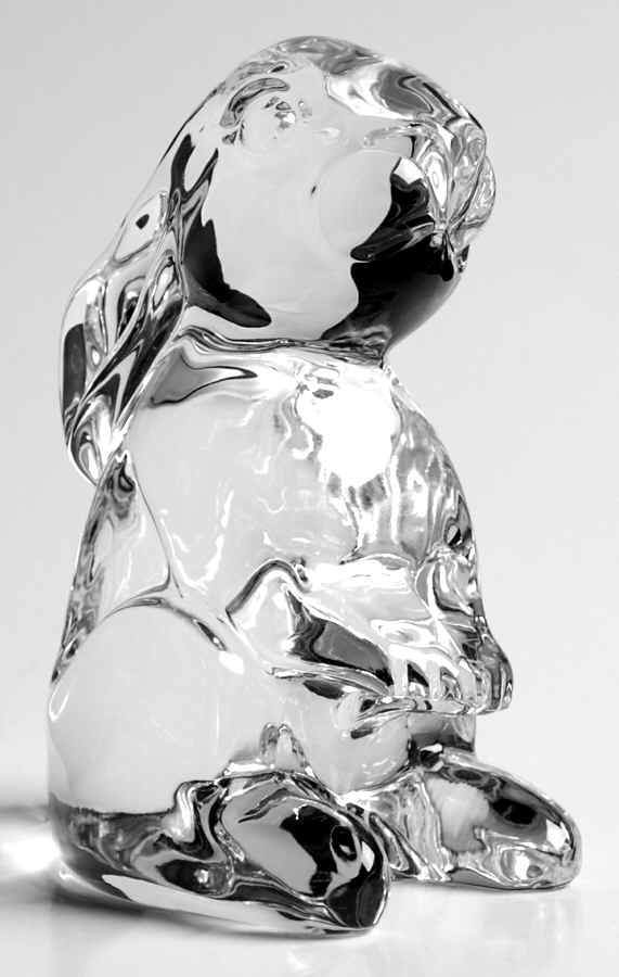 Waterford Crystal Figurine Bunny-3rd Edition-Sitting-Rabbit - Boxed by Waterford Crystal-1