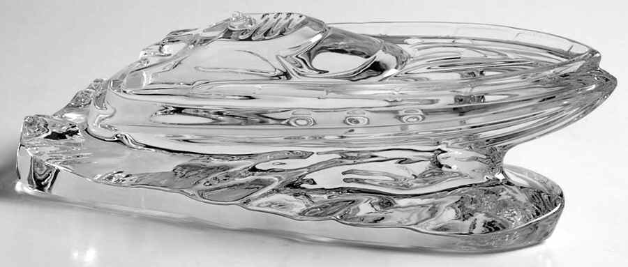Waterford Crystal Figurine Speed Boat - Boxed by Waterford Crystal-1
