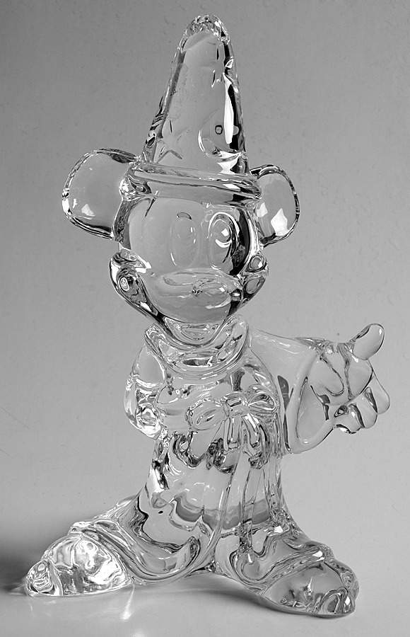 Waterford Crystal Figurine Disney Sorcerer Mickey - No Box by Waterford Crystal-1