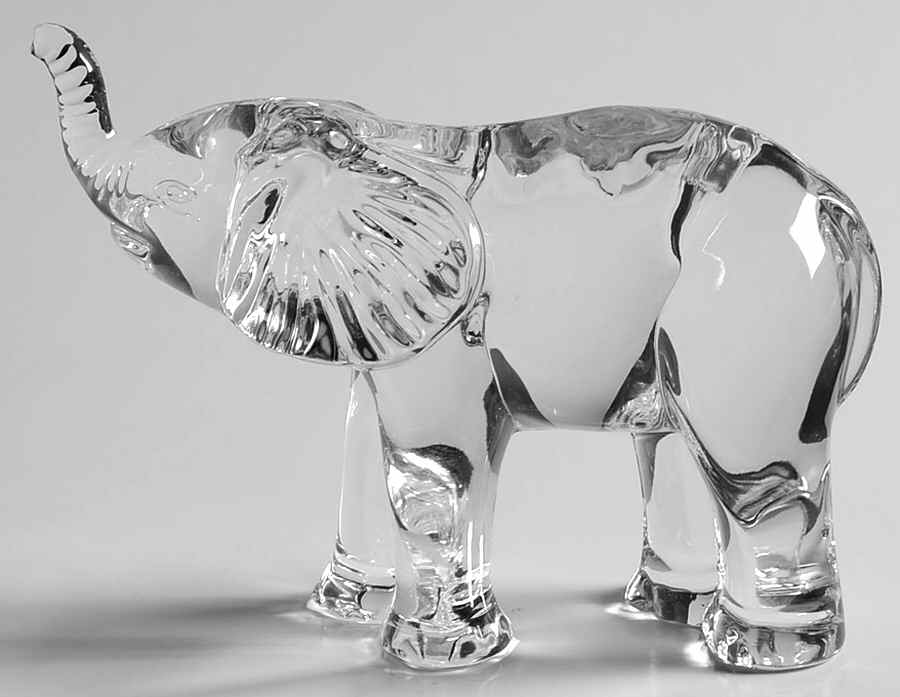 Waterford Crystal Figurine Elephant Calf - Boxed by Waterford Crystal-1