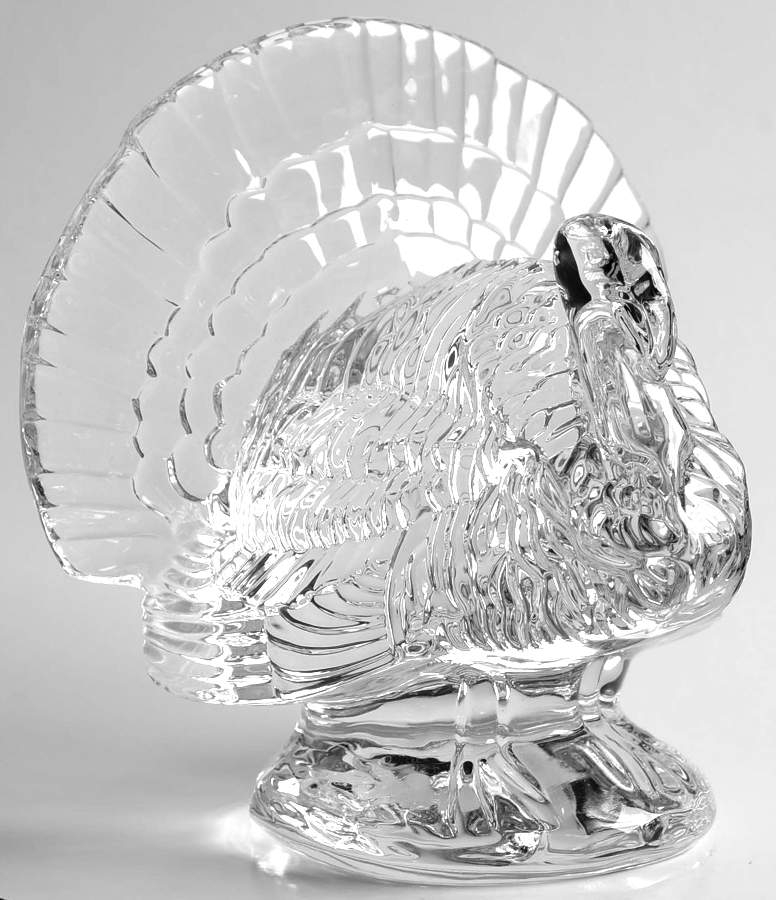 Waterford Crystal Figurine Thanksgiving Turkey - Boxed by Waterford Crystal-1