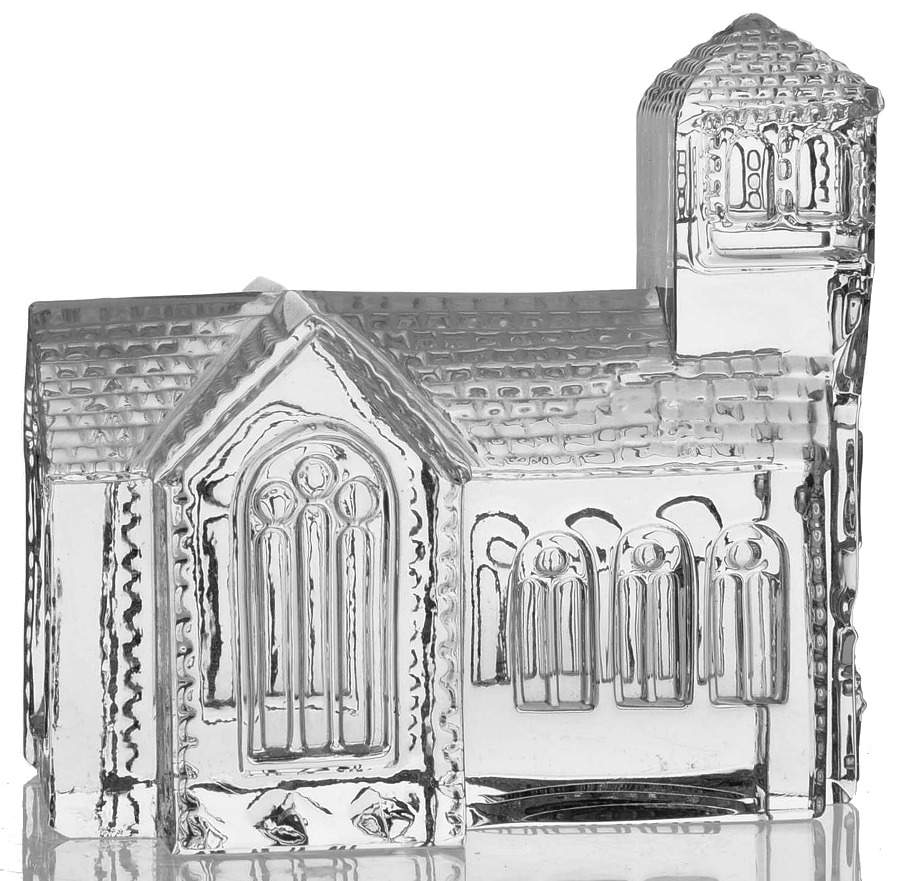 Lismore Village Church  - No Box by Waterford Crystal-1
