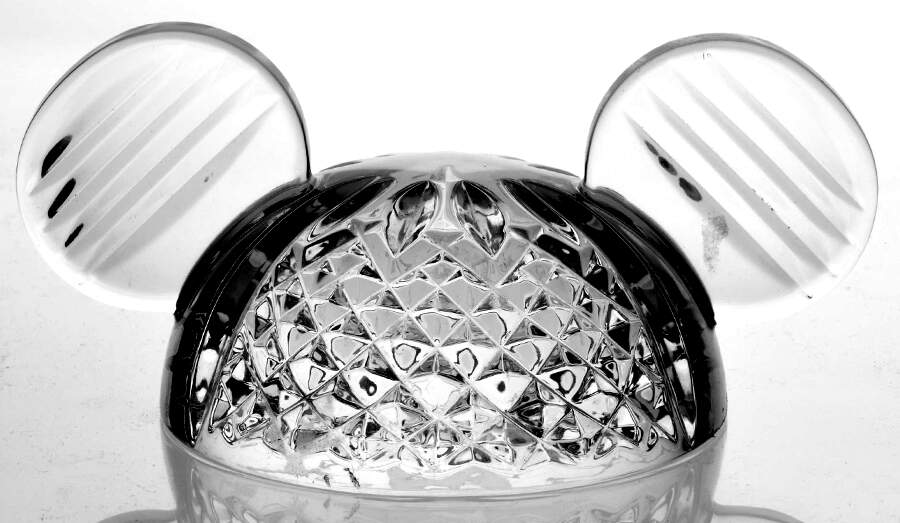 Waterford Crystal Paperweight Mickey Mouse Ears - No Box by Waterford Crystal-1
