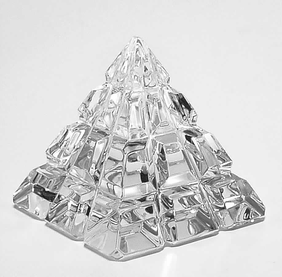 Waterford Crystal Paperweight Pyramid - No Box by Waterford Crystal-1