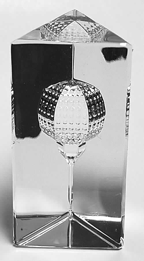 Waterford Crystal Paperweight Golf Prism - No Box by Waterford Crystal-1