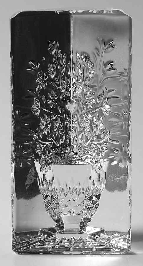 Waterford Crystal Paperweight Flower Sculpture - No Box 60 by Waterford Crystal-1