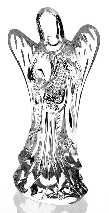 Waterford Nativity Figurines Angel With Lute - Boxed by Waterford Crystal-1