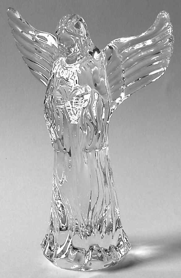 Waterford Nativity Figurines Heralding Angel With Song Book - Boxed by Waterford Crystal-1