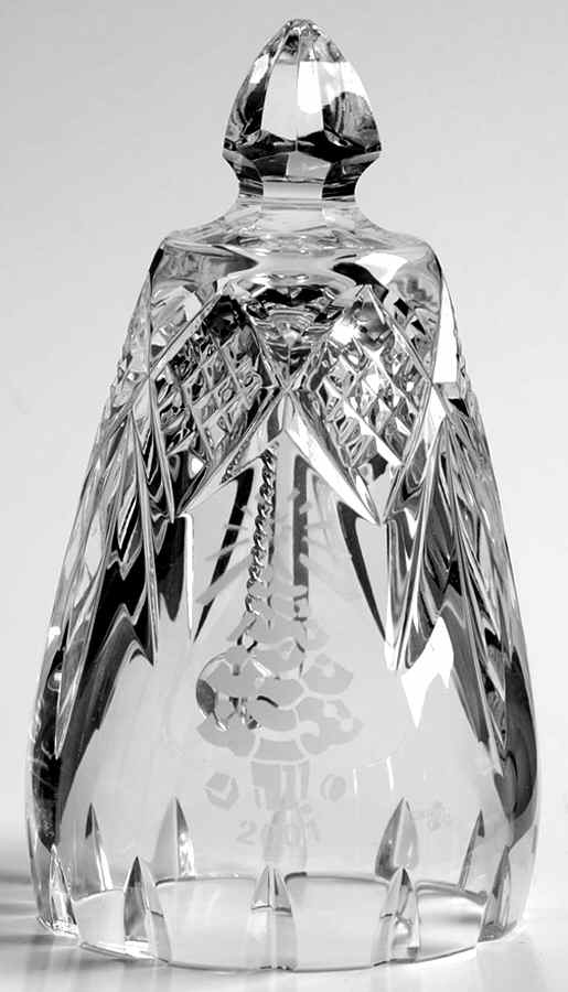 Songs of Christmas-Bell O Christmas Tree - Boxed by Waterford Crystal-1
