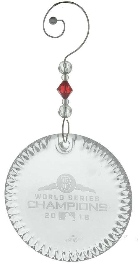 Waterford Christmas Ornament Boston Red Sox Champions - No Box by Waterford Crystal-1