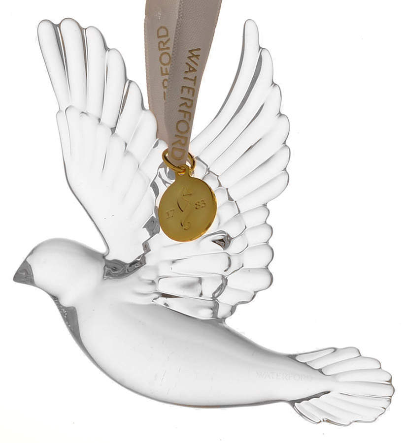 Waterford Christmas Ornament Dove Of Peace - Boxed by Waterford Crystal-1