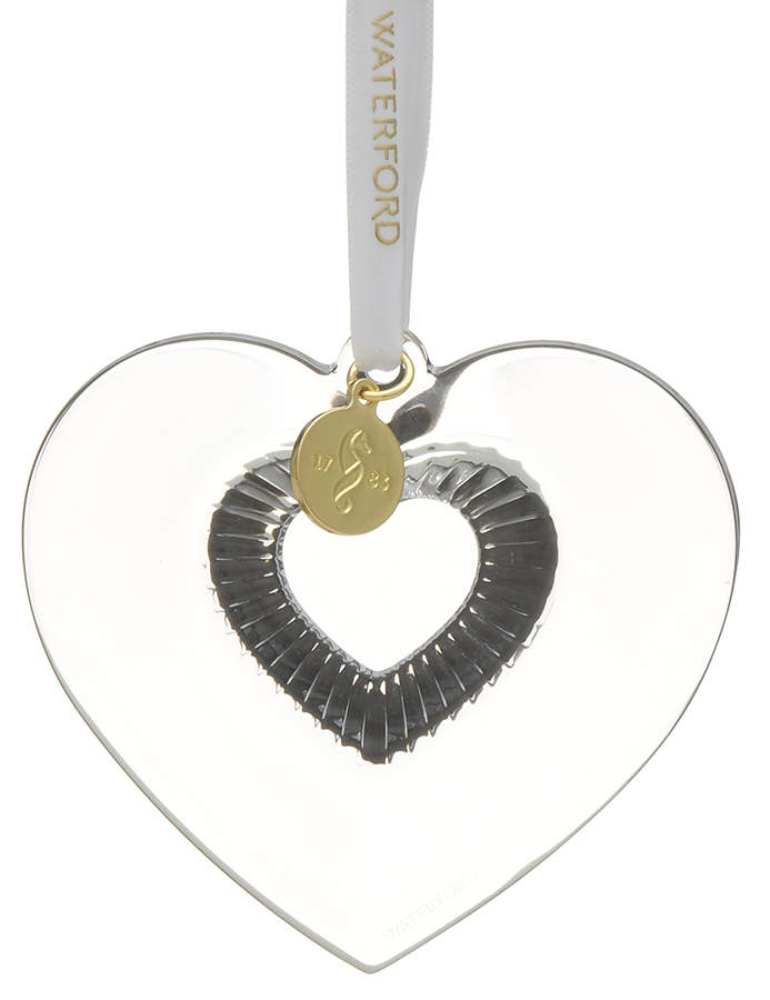 Waterford Christmas Ornament Crystal Heart Ornament - No Box by Waterford Crystal-1