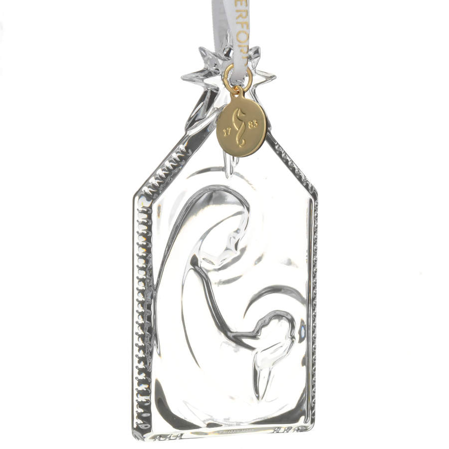 Waterford Christmas Ornament Nativity Ornament - Boxed by Waterford Crystal-1