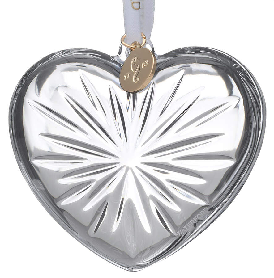 Waterford Christmas Ornament Heart Ornament - No Box by Waterford Crystal-1