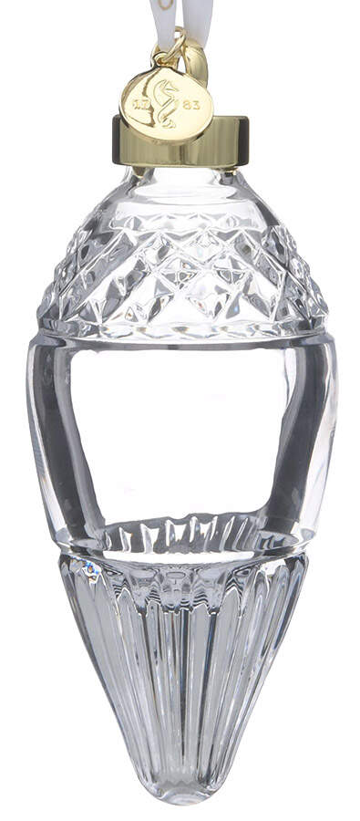 Waterford Christmas Ornament Joy Drop Bauble Clear - Boxed by Waterford Crystal-1