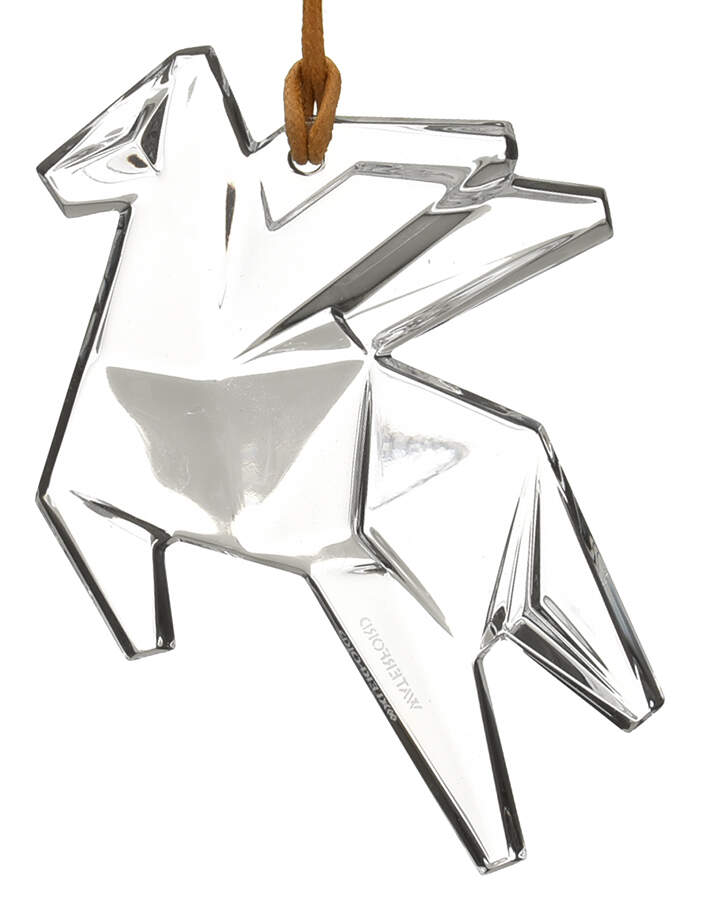 Waterford Christmas Ornament Origami Pegasus - With Box 258 by Waterford Crystal-1