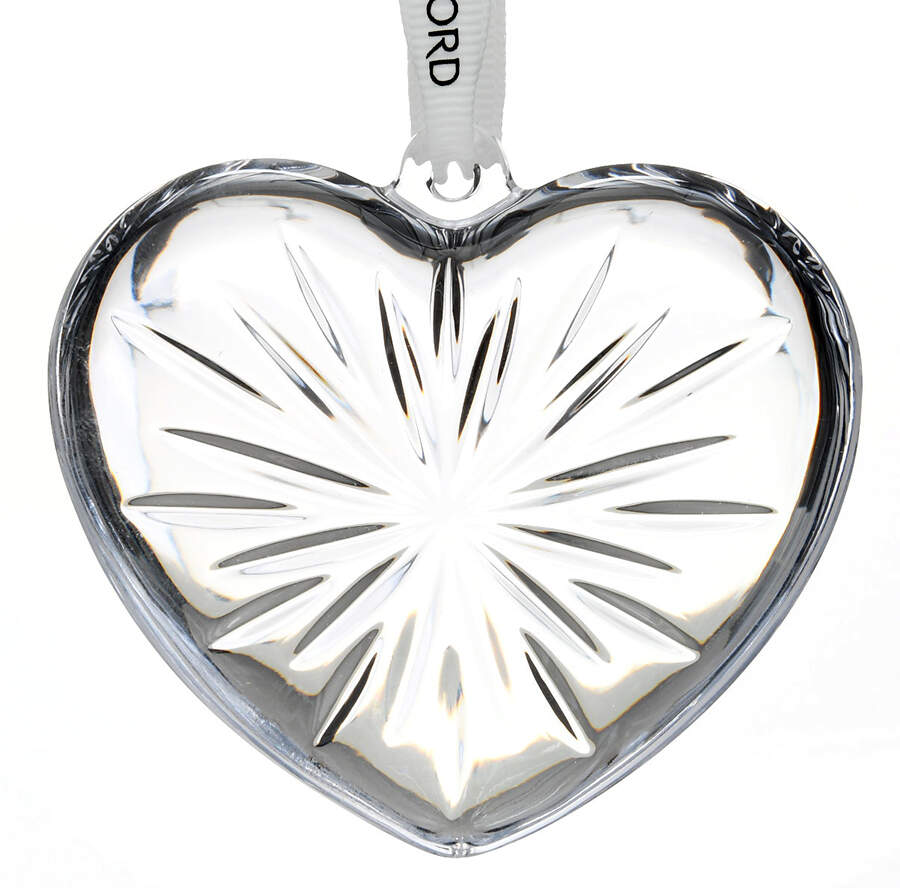 Waterford Christmas Ornament Heart Ornament - No Box by Waterford Crystal-1