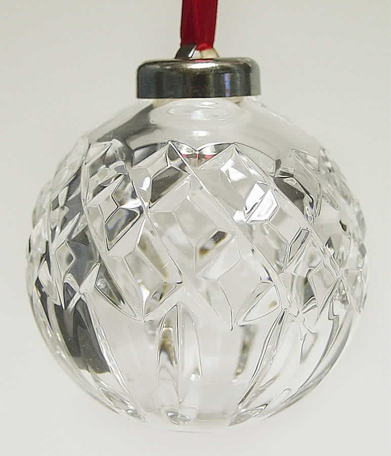 Waterford Christmas Ornament Christmas Ball  - Boxed by Waterford Crystal-1