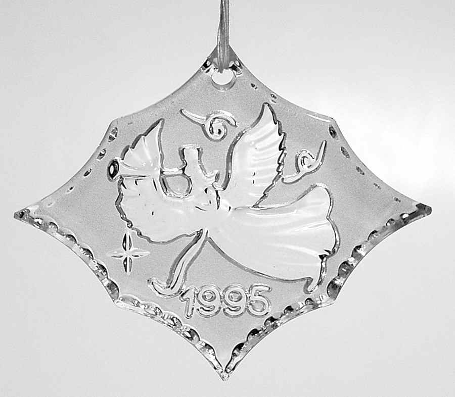 Waterford Christmas Ornament Angel - Boxed by Waterford Crystal-1