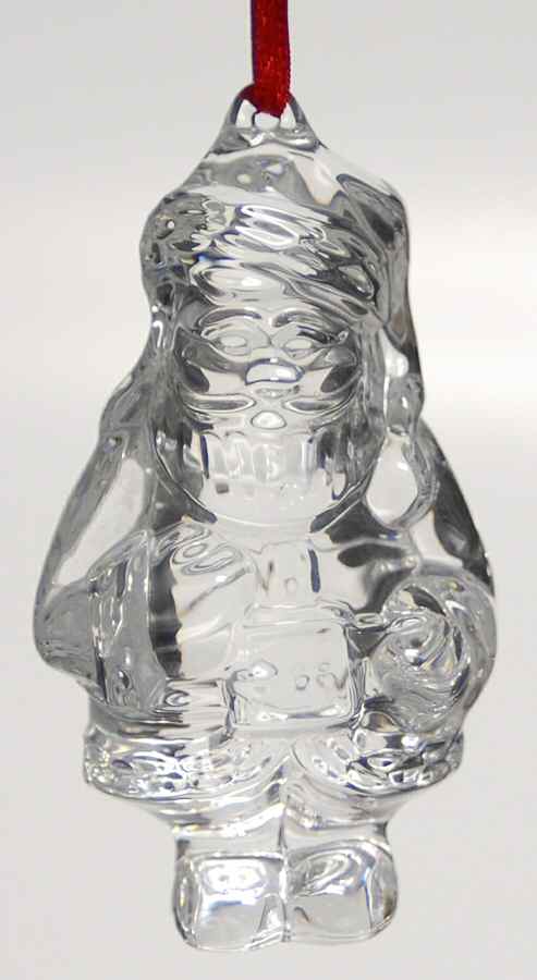 Waterford Christmas Ornament Santa Christmas - No Box 42 by Waterford Crystal-1