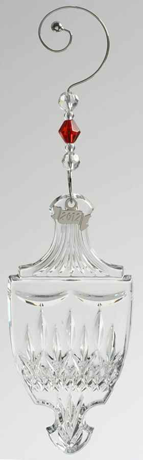 Waterford Christmas Ornament Lismore Shield-60th Anniv - No Box by Waterford Crystal-1