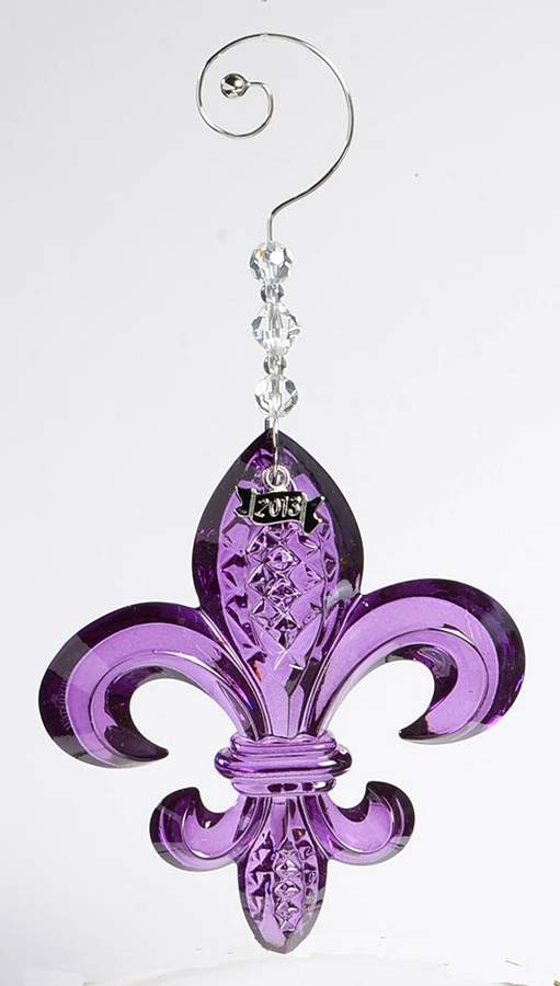 Fleur de Lys Fleur De Lys - Purple - No Box by Waterford Crystal-1