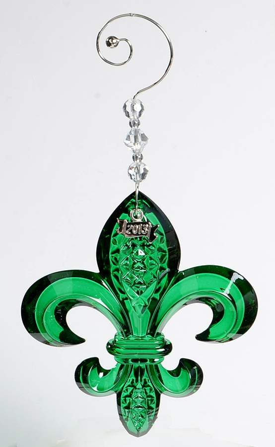 Fleur de Lys Fleur De Lys - Emerald - No Box by Waterford Crystal-1
