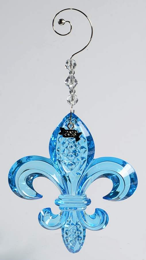 Fleur de Lys Fleur De Lys - Aqua - No Box by Waterford Crystal-1