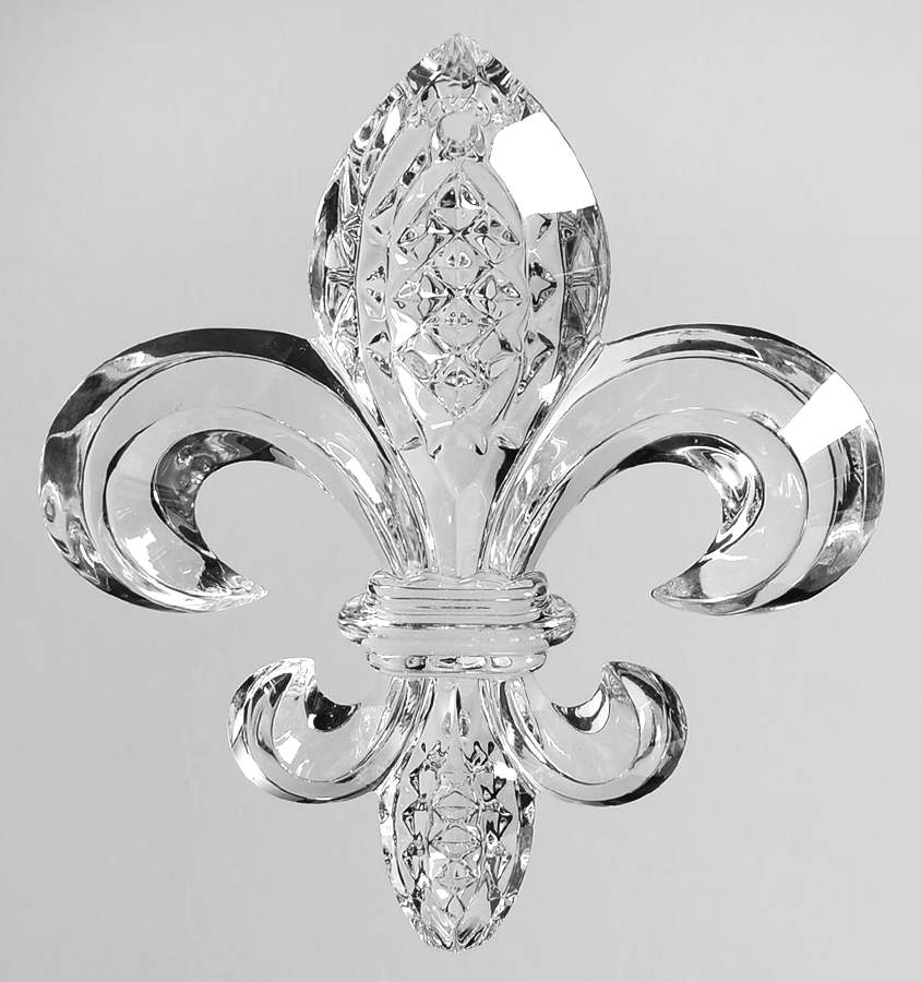 Fleur de Lys Fleur De Lis - Clear - No Box by Waterford Crystal-1